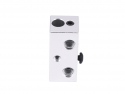Heat block E3D V6 double nozzle